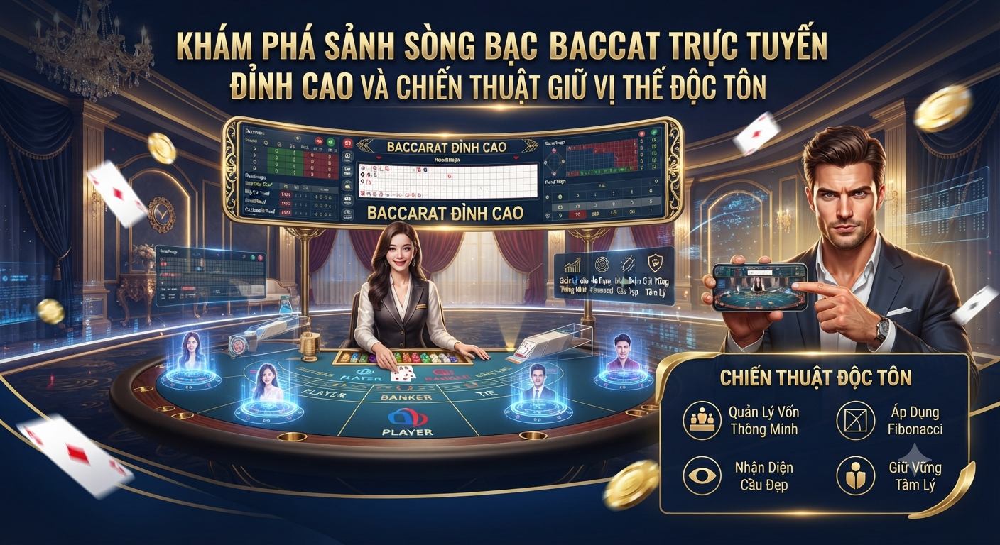 sảnh sòng bạc baccarat
